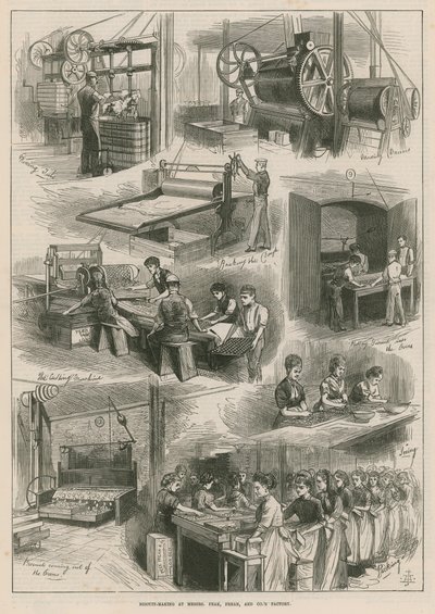 Biscuit-Making at Messrs Peak, Frean and Co.