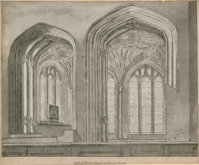 Bishop Wests Chapel in Putney Church by English School