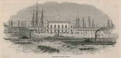 Blackwall Thames Steamer by English School