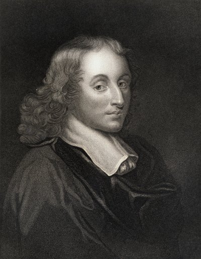 Blaise Pascal from Gallery of Portraits, published in 1833 by English School