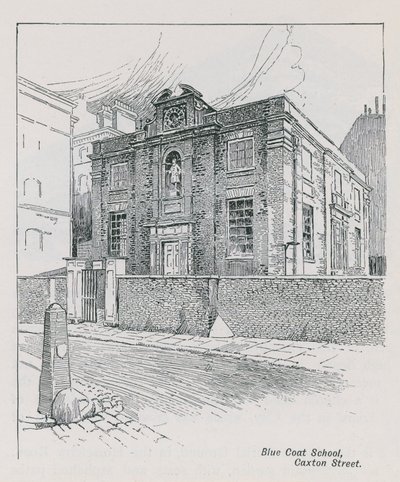 Blue Coat School on Caxton Street by English School