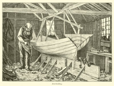 Boat-building by English School