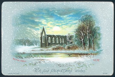 Bolton Abbey by English School
