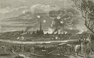 Bombardment of Strasbourg by English School