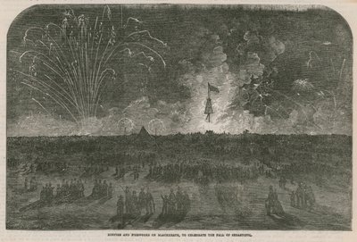 Bonfire and Fireworks on Blackheath by English School