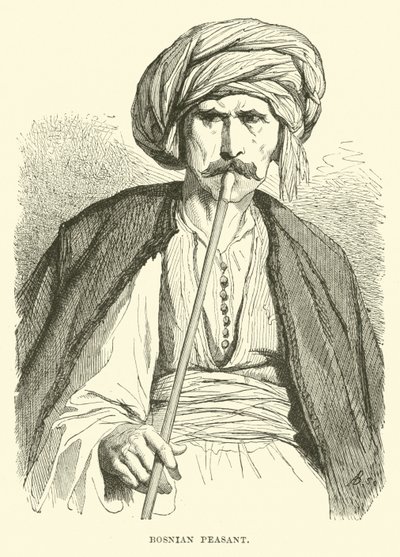 Bosnian Peasant by English School