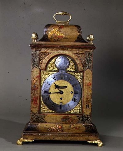 Bracket clock, Markwick and Markham by English School