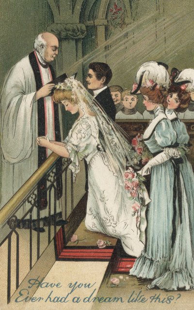 Bridesmaids at a Wedding by English School