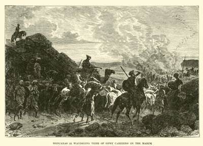 Brinjaras on the March by English School