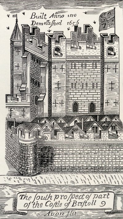 Bristol Castle, after James Millerd