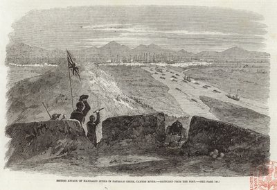 British Attack of Mandarin Junks on Fatsham Creek by English School