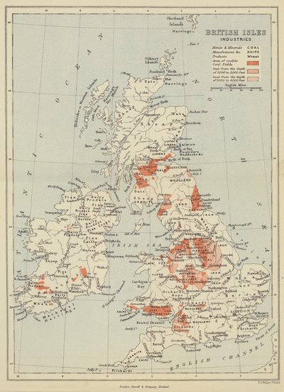 British Isles Industries by English School