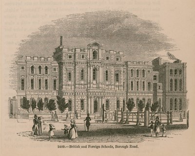 British and Foreign School, Borough Road by English School