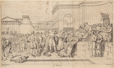 Brutus in Rome by English School