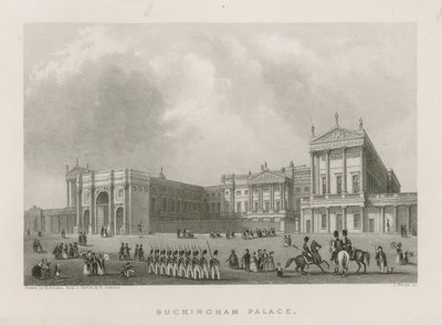 Buckingham Palace by English School