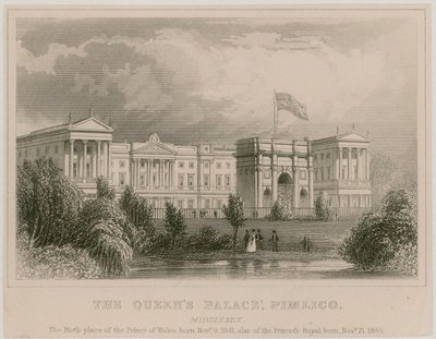 Buckingham Palace by English School