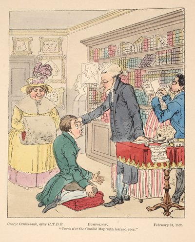 Bumpology, pub. 1826 by English School