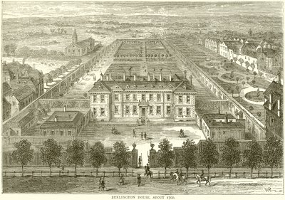 Burlington House, about 1700 by English School