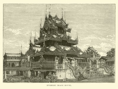 Burmese Image House by English School