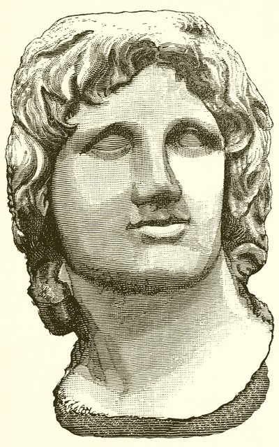 Bust of Alexander the Great by English School