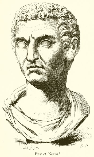 Bust of Nerva by English School