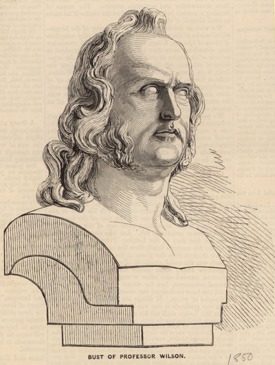 Bust of Professor Wilson by English School