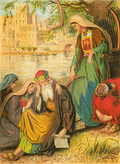 By the Waters of Babylon by English School