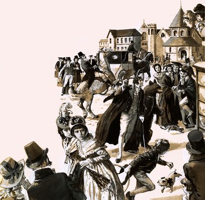 Byron caused quite a stir with his pet bear in the streets of Cambridge by English School