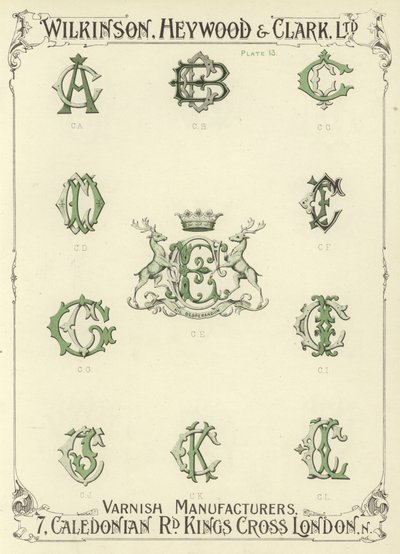 CA, CB, CC, CD, CE, CF, CG, CI, CJ, CK, CL by English School