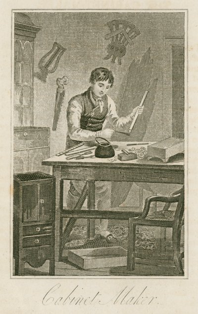 Cabinet Maker by English School