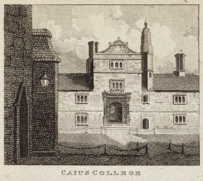 Caius College, Part of Cambridge University by English School