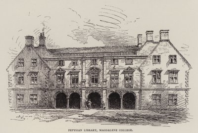 Cambridge: Pepysian Library, Magdalene College by English School