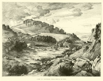 Camp of Hannibal near Rocca di Papa by English School