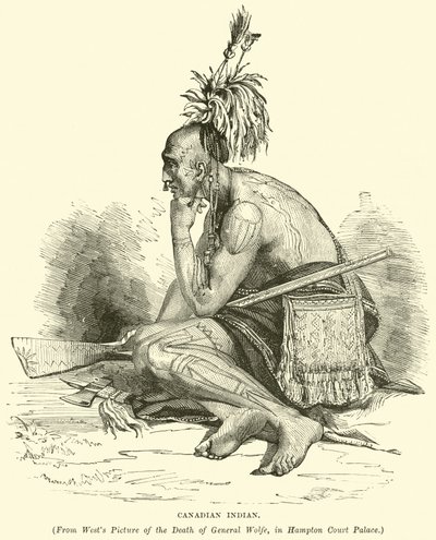 Canadian Indian by English School
