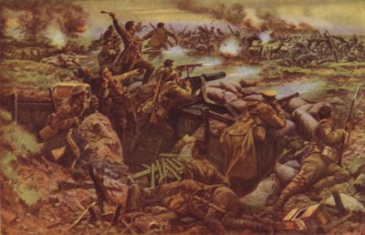 Canadians at Ypres by English School