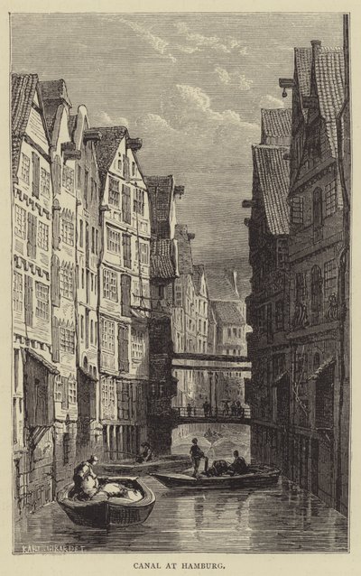Canal at Hamburg by English School