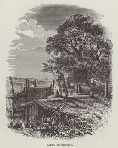 Canal navigation by English School