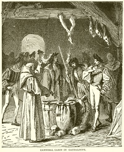 Cannibal Cabin in Gaudaloupe by English School