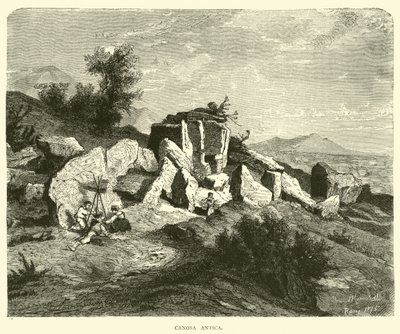 Canosa Antica by English School