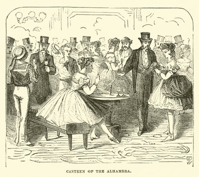 Canteen of the Alhambra by English School