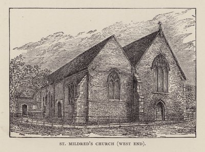 Canterbury: St Mildred