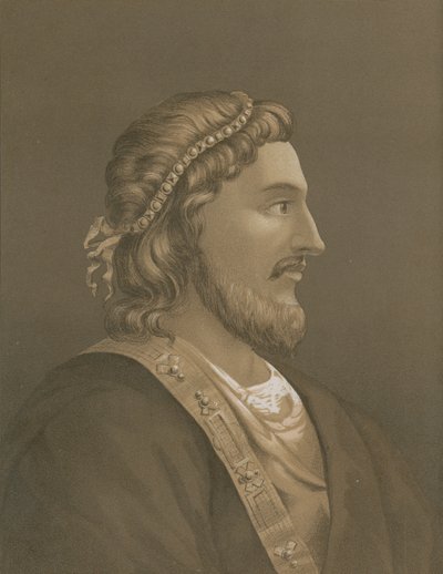 Canute by English School
