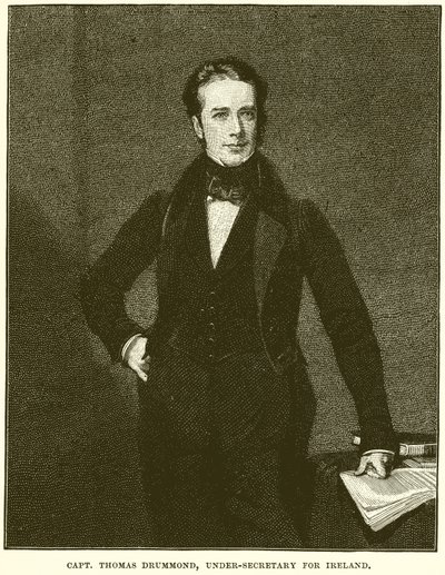 Capt Thomas Drummond, Under-Secretary for Ireland by English School