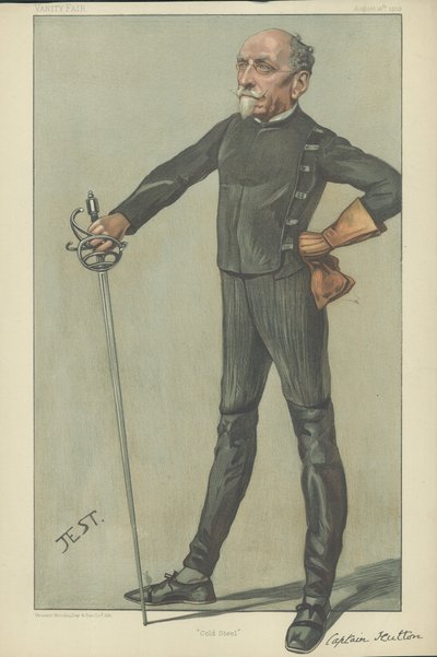 Captain Alfred Hutton FSA by English School