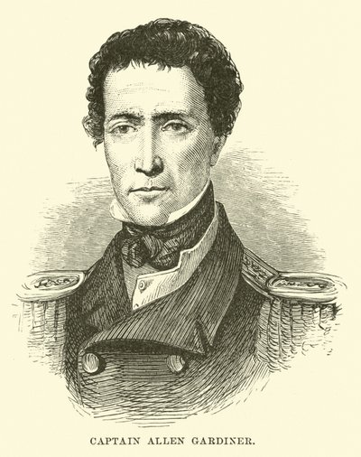 Captain Allen Gardiner by English School
