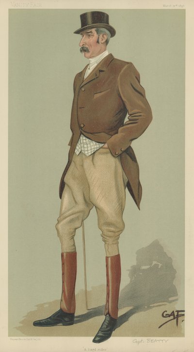 Captain David Longfield Beatty by English School