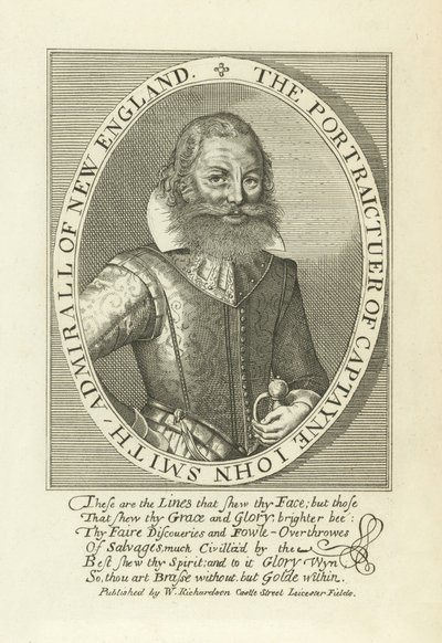Captain John Smith by English School