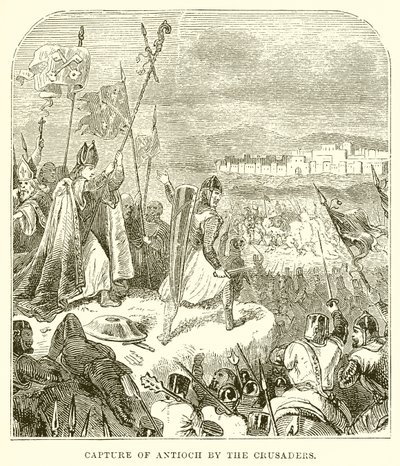 Capture of Antioch by the Crusaders by English School