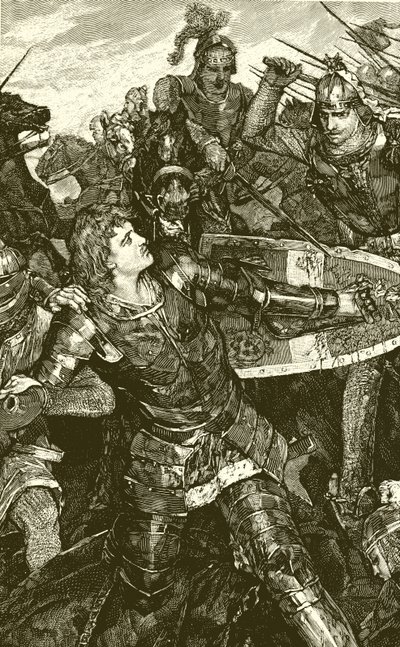 Capture of Frederick the Handsome at Muehlberg by English School