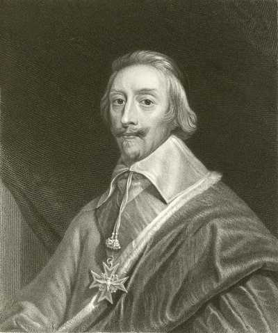Cardinal Richelieu by English School